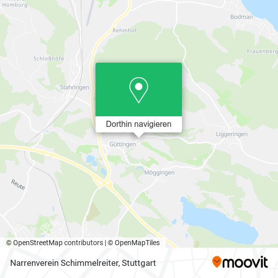 Narrenverein Schimmelreiter Karte