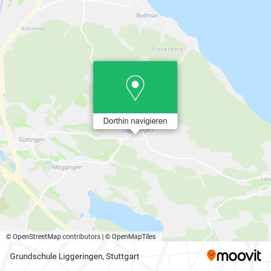 Grundschule Liggeringen Karte