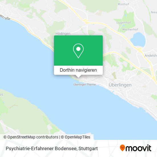 Psychiatrie-Erfahrener Bodensee Karte