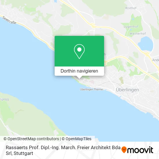 Rassaerts Prof. Dipl.-Ing. March. Freier Architekt Bda Srl Karte