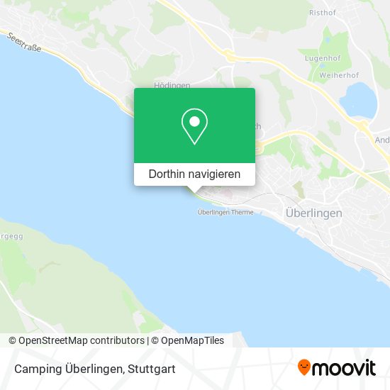 Camping Überlingen Karte