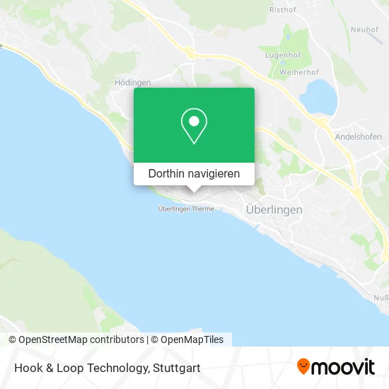 Hook & Loop Technology Karte