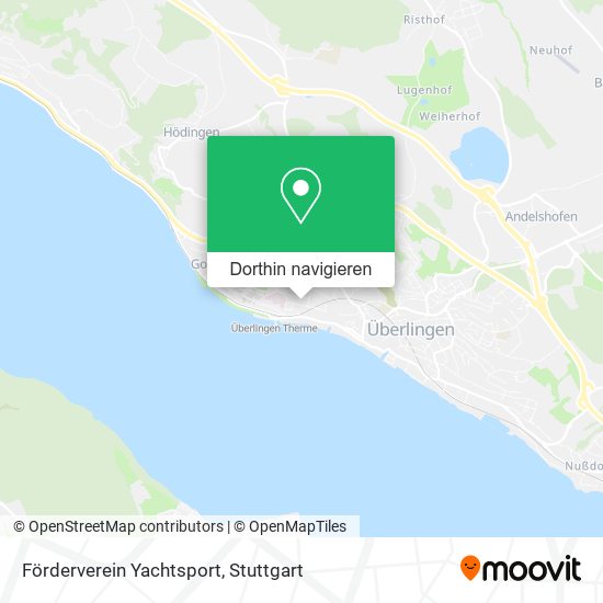 Förderverein Yachtsport Karte