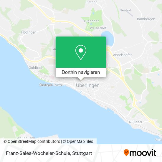 Franz-Sales-Wocheler-Schule Karte