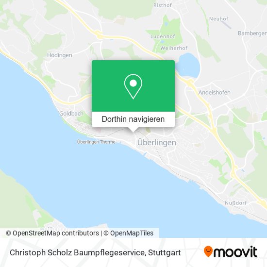 Christoph Scholz Baumpflegeservice Karte