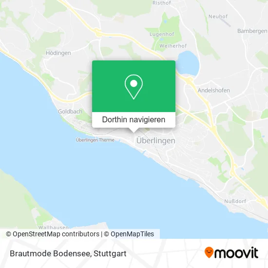 Brautmode Bodensee Karte