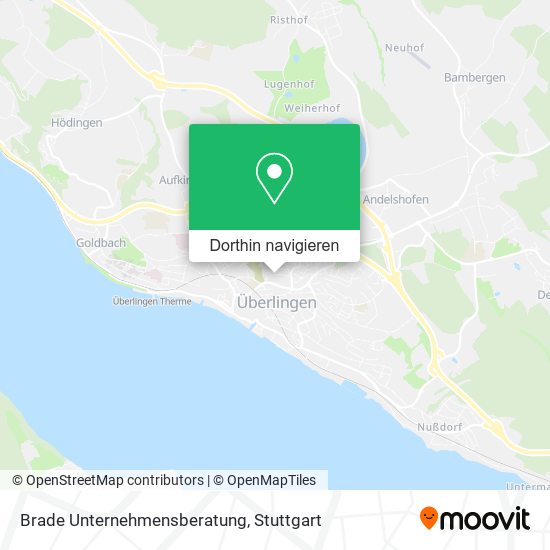 Brade Unternehmensberatung Karte