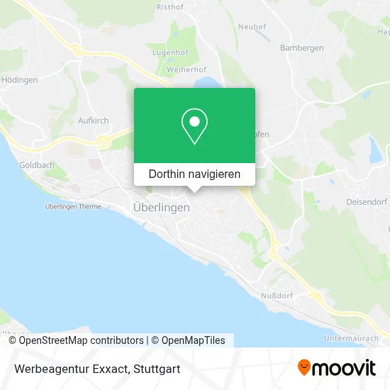 Werbeagentur Exxact Karte