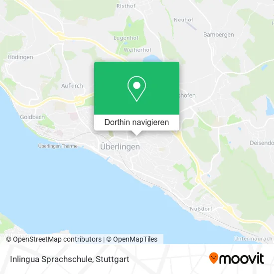 Inlingua Sprachschule Karte