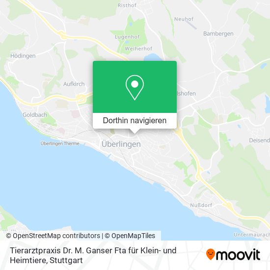 Tierarztpraxis Dr. M. Ganser Fta für Klein- und Heimtiere Karte