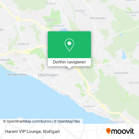 Harem VIP Lounge Karte