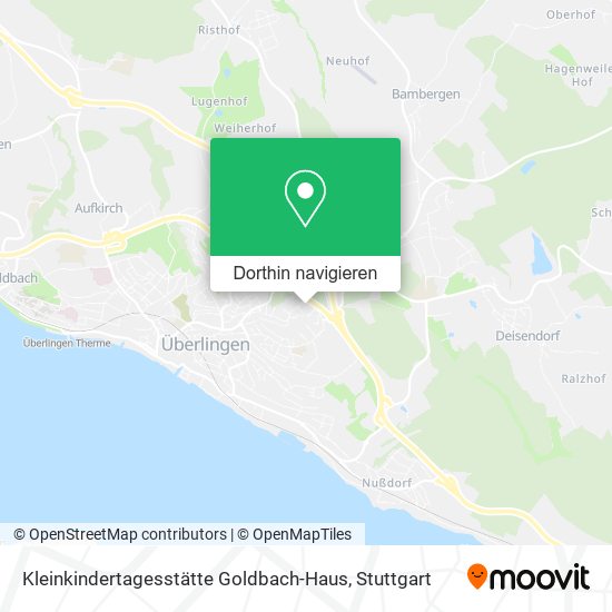 Kleinkindertagesstätte Goldbach-Haus Karte