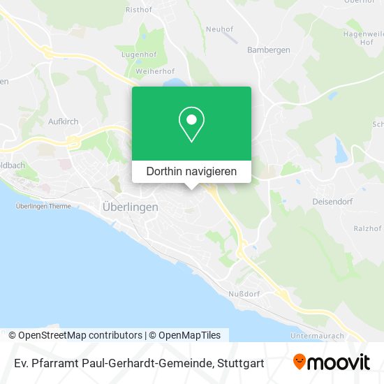 Ev. Pfarramt Paul-Gerhardt-Gemeinde Karte