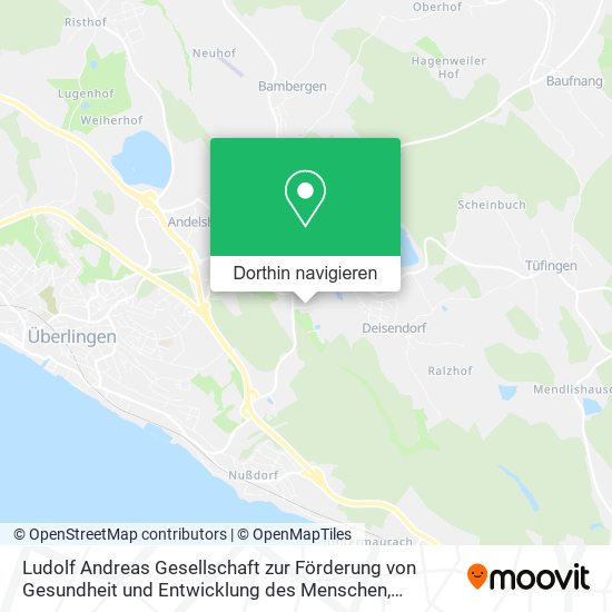 Ludolf Andreas Gesellschaft zur Förderung von Gesundheit und Entwicklung des Menschen Karte