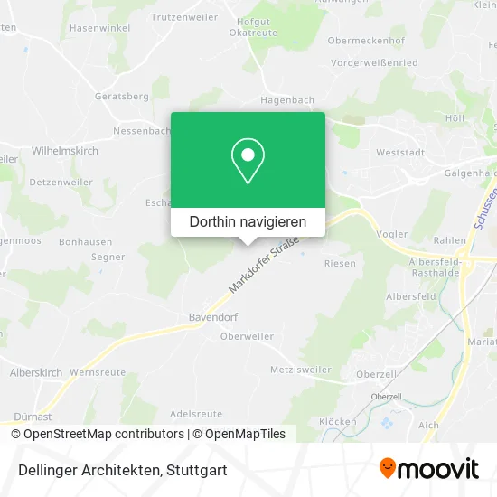 Dellinger Architekten Karte