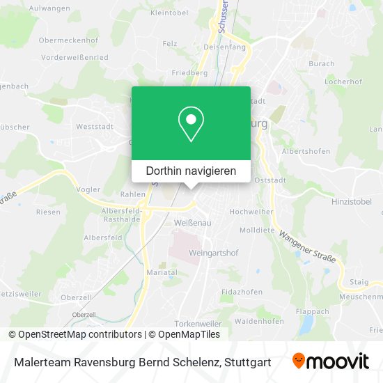Malerteam Ravensburg Bernd Schelenz Karte