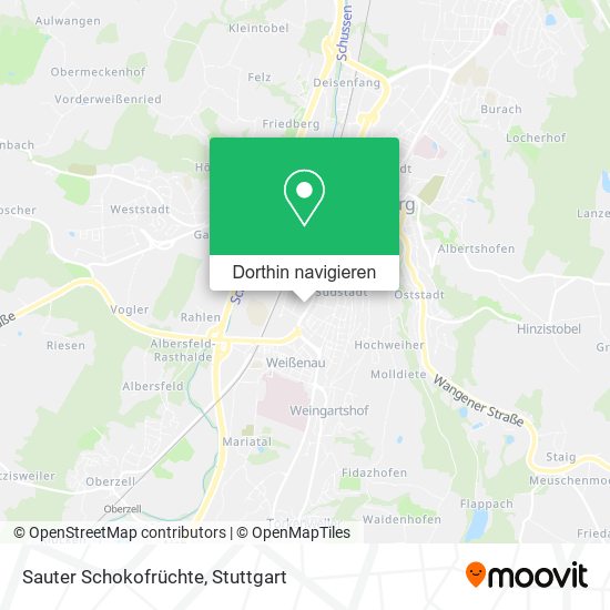 Sauter Schokofrüchte Karte