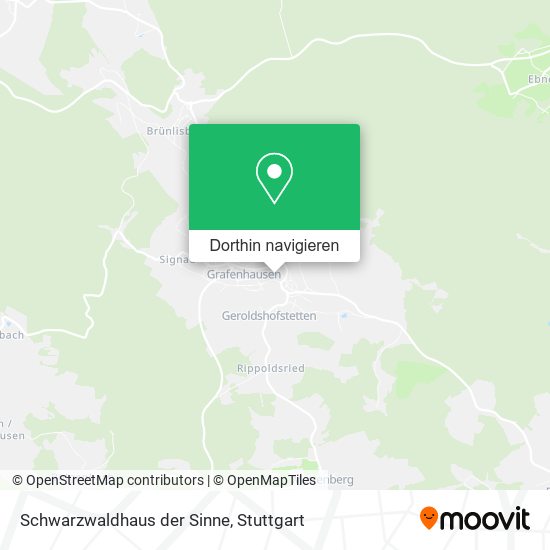 Schwarzwaldhaus der Sinne Karte