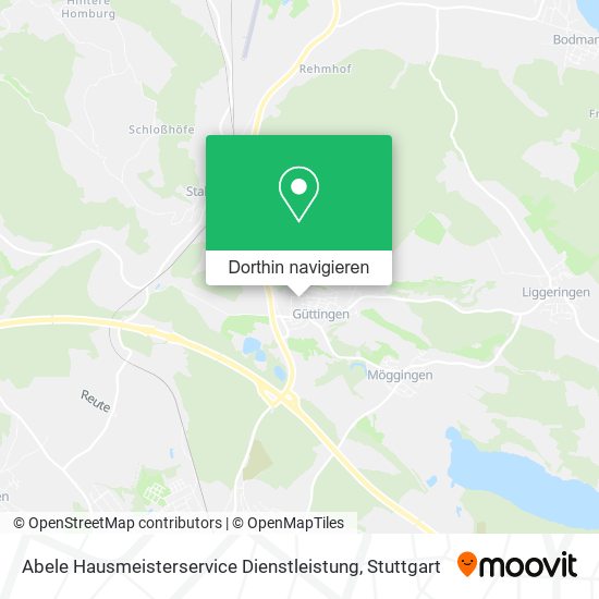 Abele Hausmeisterservice Dienstleistung Karte