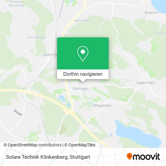 Solare Technik Klinkenberg Karte