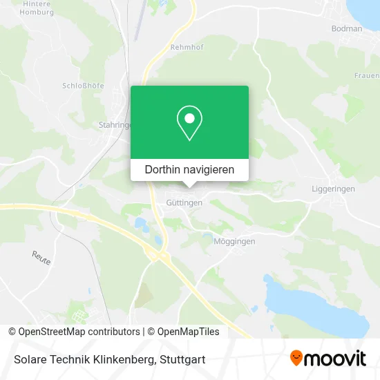 Solare Technik Klinkenberg Karte