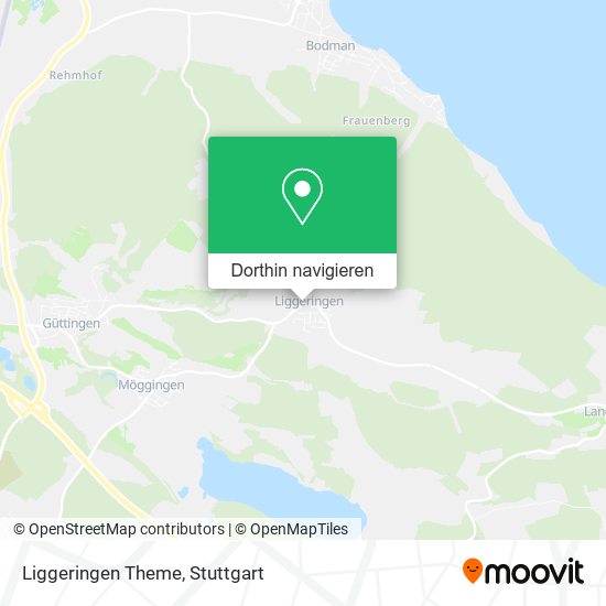 Liggeringen Theme Karte