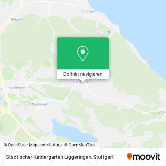 Städtischer Kindergarten Liggeringen Karte