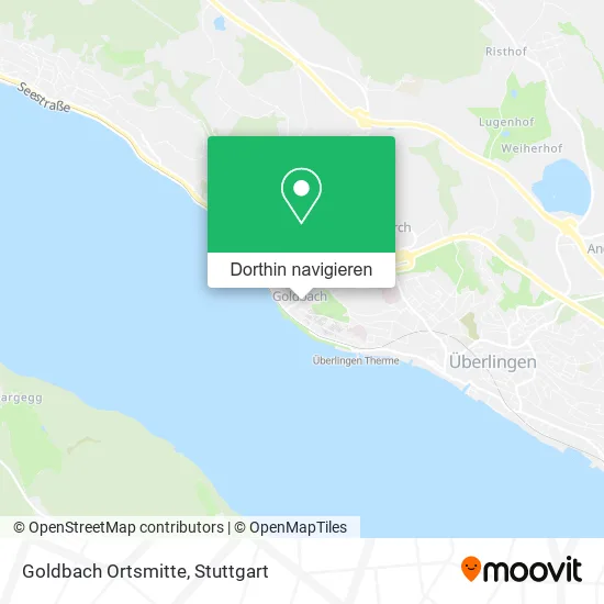 Goldbach Ortsmitte Karte