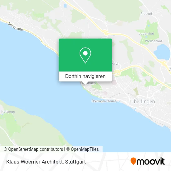 Klaus Woerner Architekt Karte