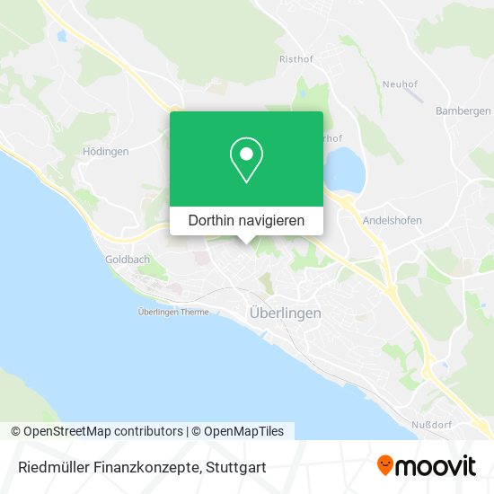Riedmüller Finanzkonzepte Karte
