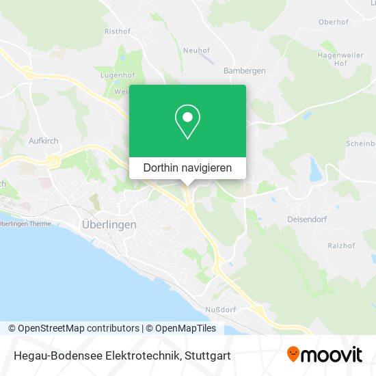 Hegau-Bodensee Elektrotechnik Karte