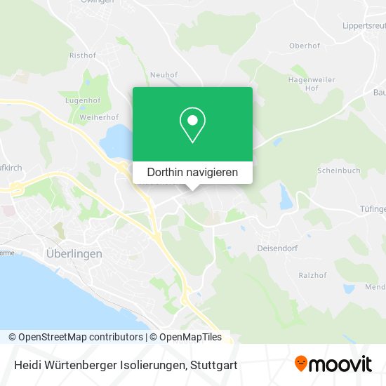 Heidi Würtenberger Isolierungen Karte