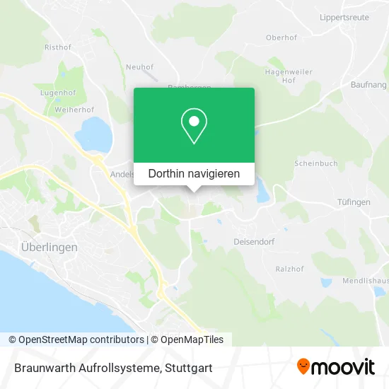 Braunwarth Aufrollsysteme Karte