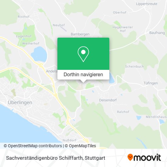 Sachverständigenbüro Schilffarth Karte