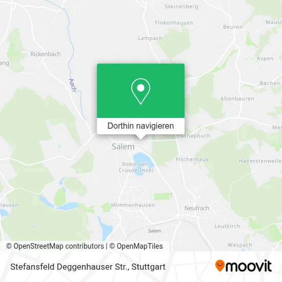 Stefansfeld Deggenhauser Str. Karte