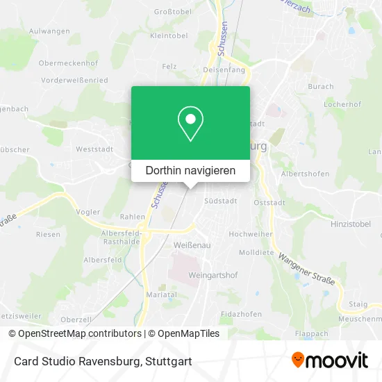 Card Studio Ravensburg Karte