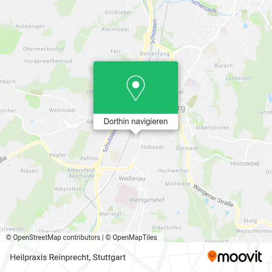 Heilpraxis Reinprecht Karte