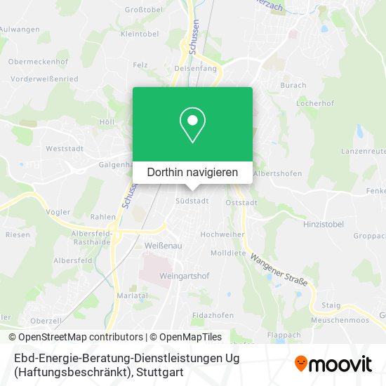Ebd-Energie-Beratung-Dienstleistungen Ug (Haftungsbeschränkt) Karte