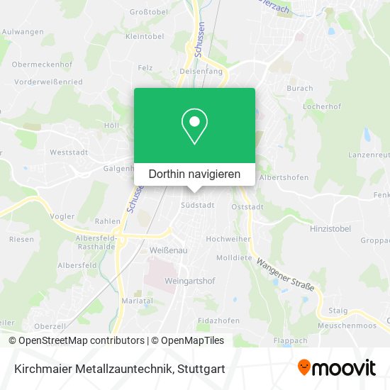 Kirchmaier Metallzauntechnik Karte