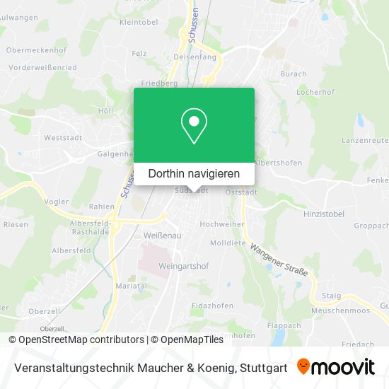 Veranstaltungstechnik Maucher & Koenig Karte