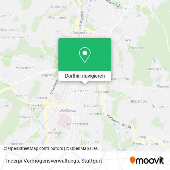 Incerpi Vermögensverwaltungs Karte