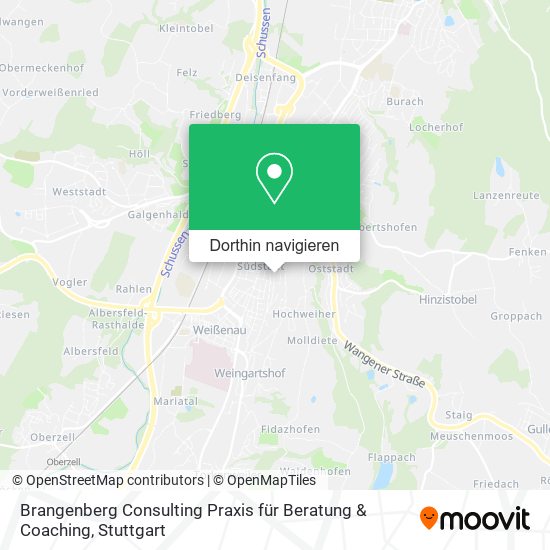 Brangenberg Consulting Praxis für Beratung & Coaching Karte