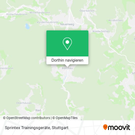 Sprintex Trainingsgeräte Karte