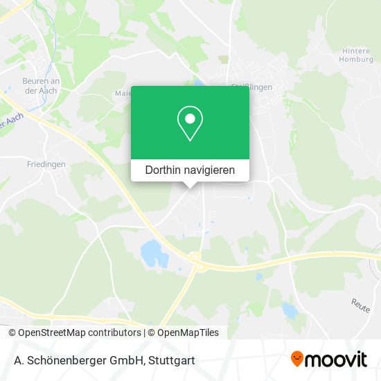 A. Schönenberger GmbH Karte