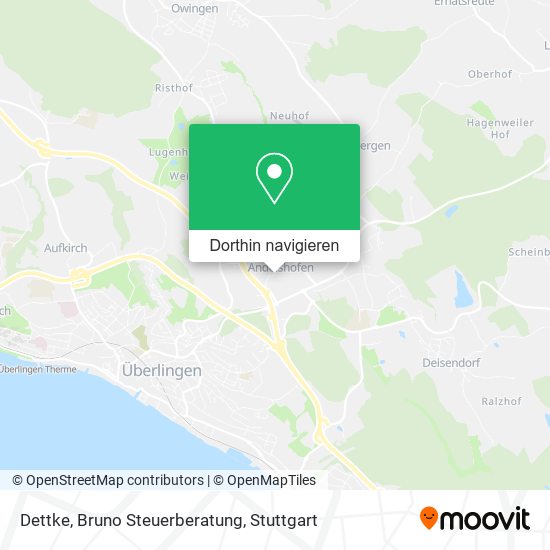 Dettke, Bruno Steuerberatung Karte