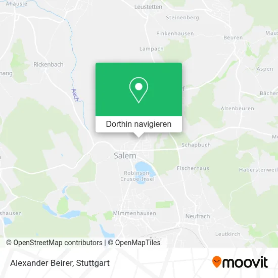 Alexander Beirer Karte