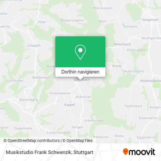 Musikstudio Frank Schwenzik Karte