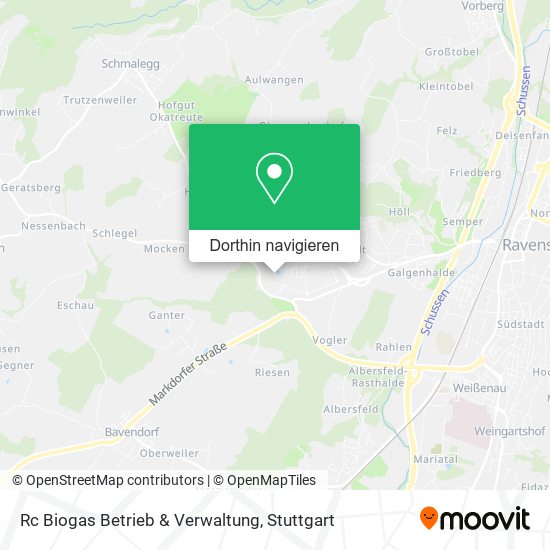 Rc Biogas Betrieb & Verwaltung Karte