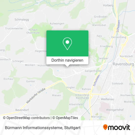 Bürmann Informationssysteme Karte