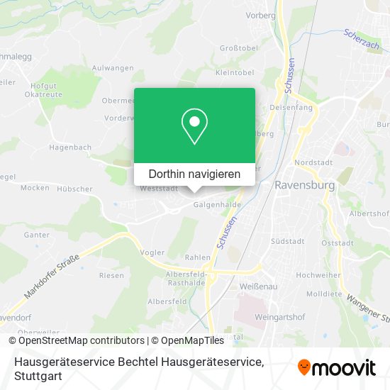 Hausgeräteservice Bechtel Hausgeräteservice Karte